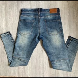 Hyper Denim - M.BLUE STACK ZIPPER JEAN